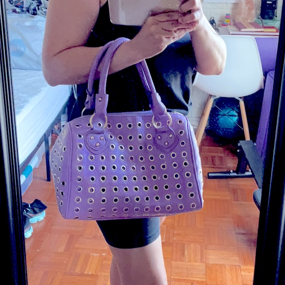 Soft Leather Handbag Satchel. Like new